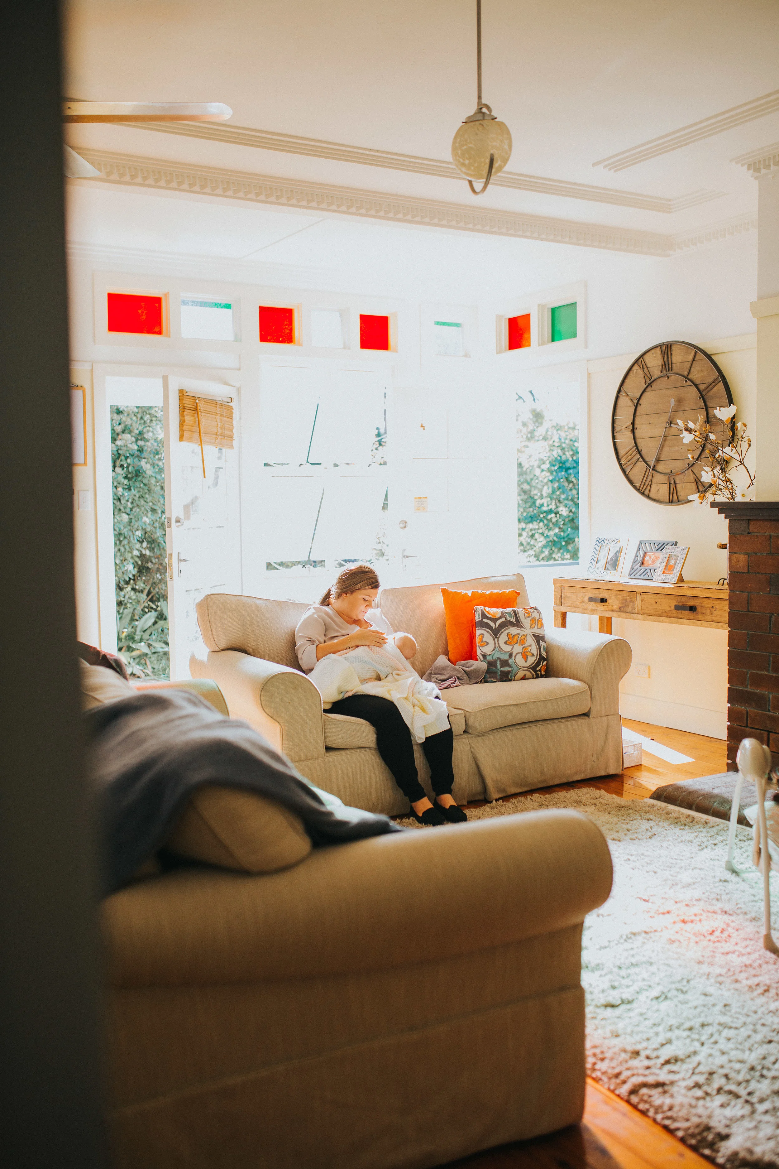 Feeding time | Hills District newborn photographer