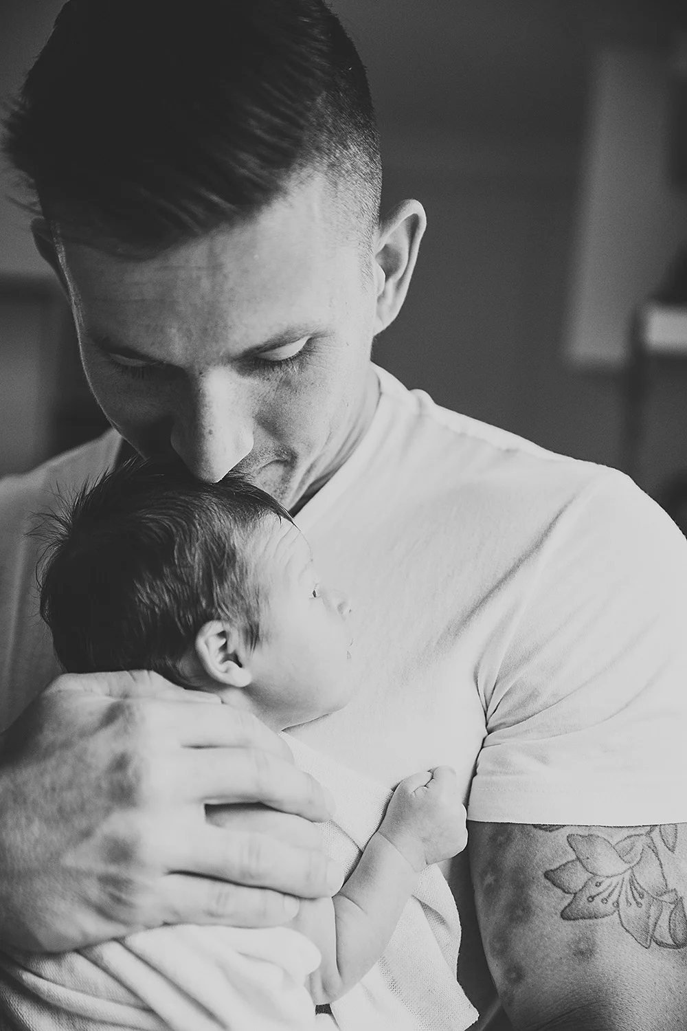 Daddy kisses | Lauren Kennedy Photographer