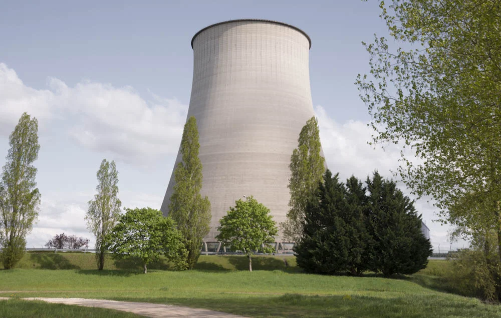 Nuclear Power Station Cooling Towers, Belleville, France