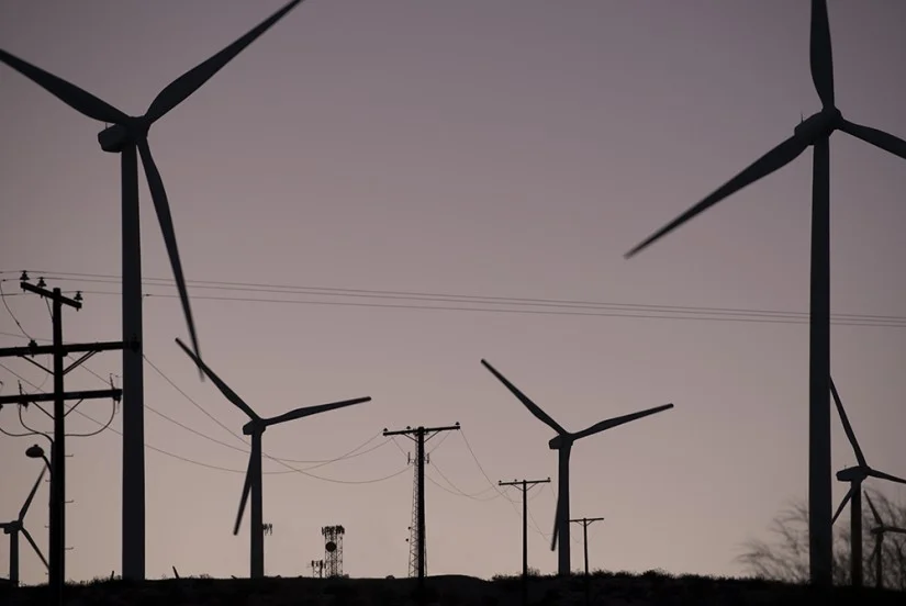 Wind-Farm, Palm Springs, California, USA, 2015