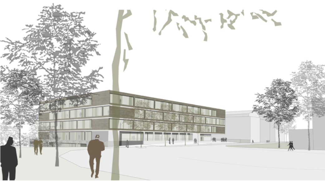 Neubau Heinrich-Schliemann-Gymnasium in Fürth