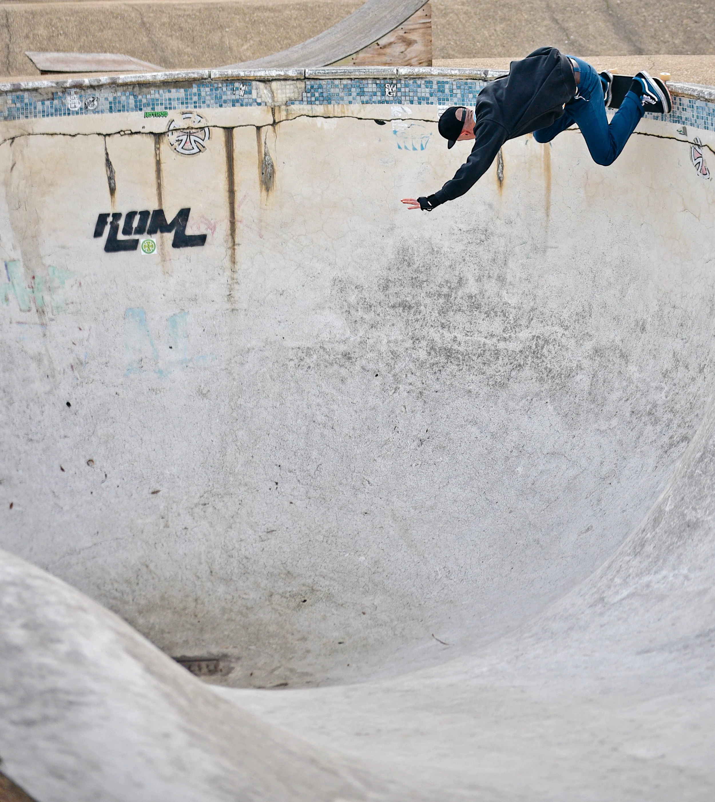  Local shredders at The Rom can skate bowls like few others can.&nbsp; 