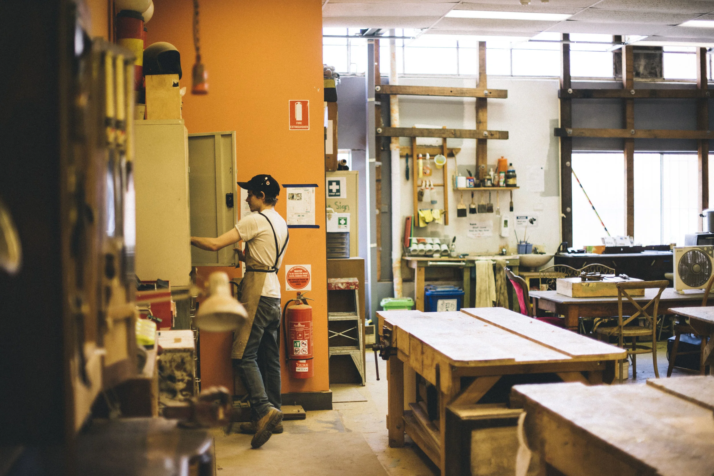 The workshop, run by The Bower.