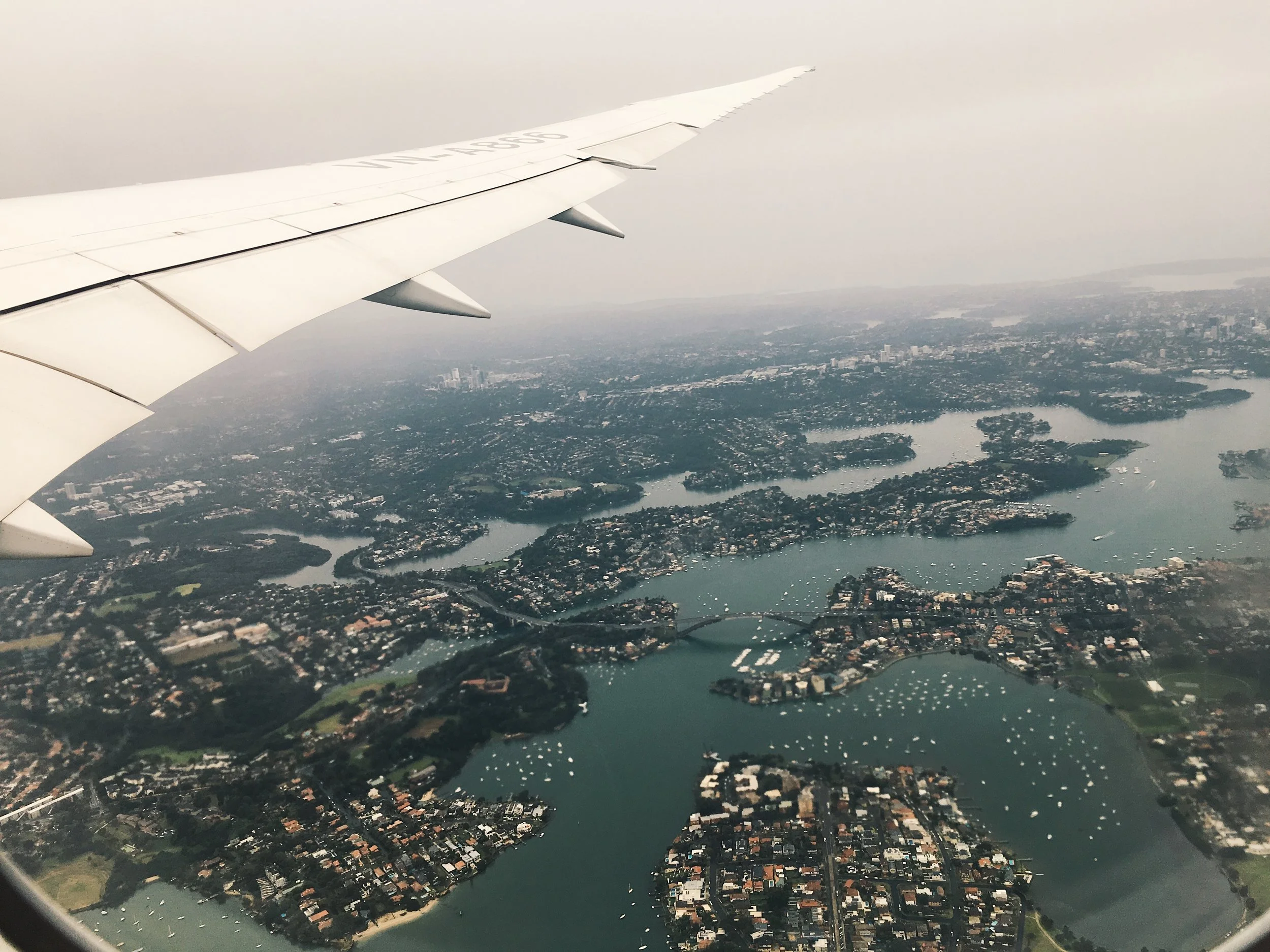 Leaving Sydney...