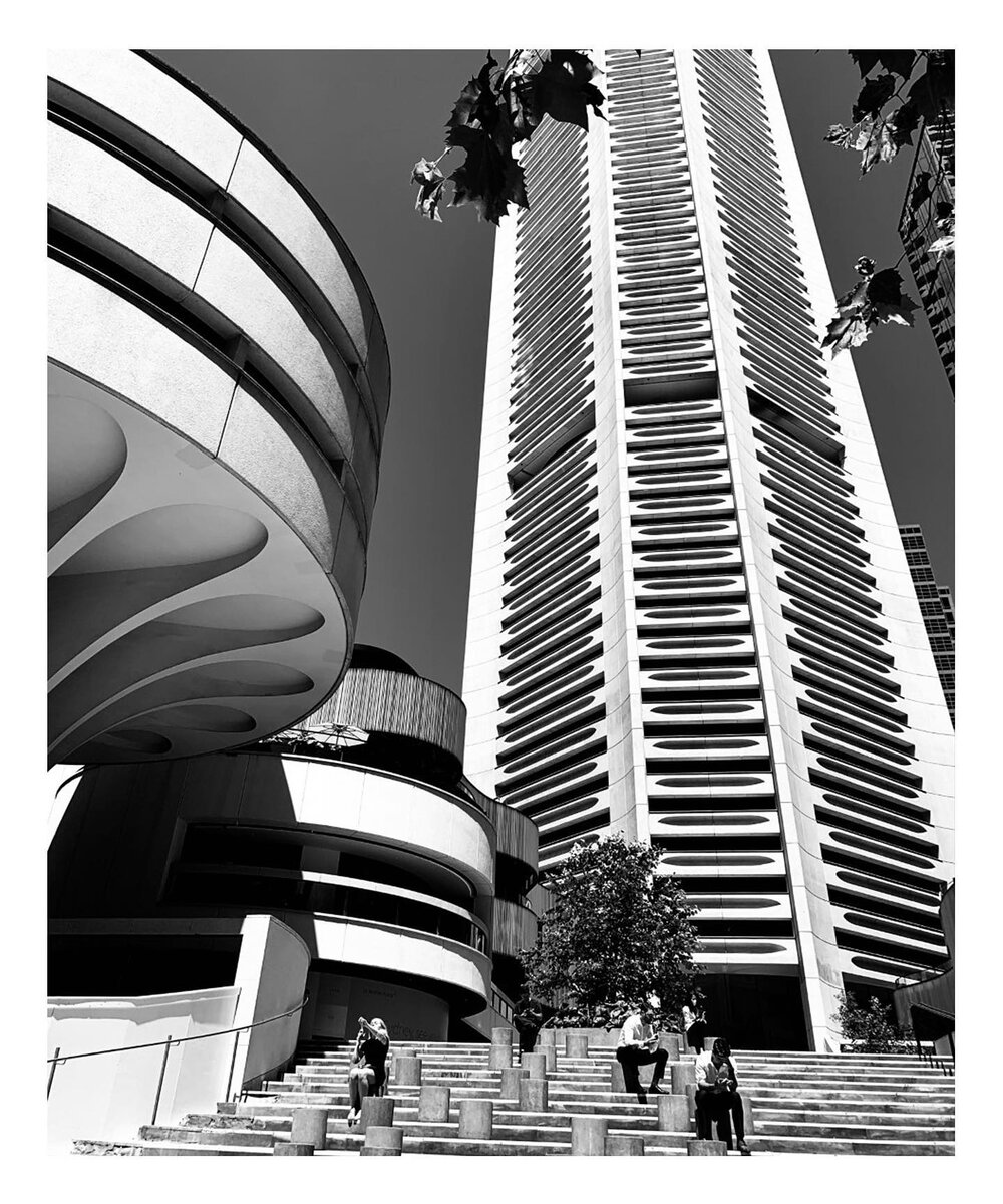 A few photos from one of my favourite tall buildings in Sydney. Designed by Seidler, the MLC Tower (now 25 Martin Place) has definitely stood the test of time. Australia wasn&rsquo;t a pioneer of modernism, but we did a good job of it. 

____________