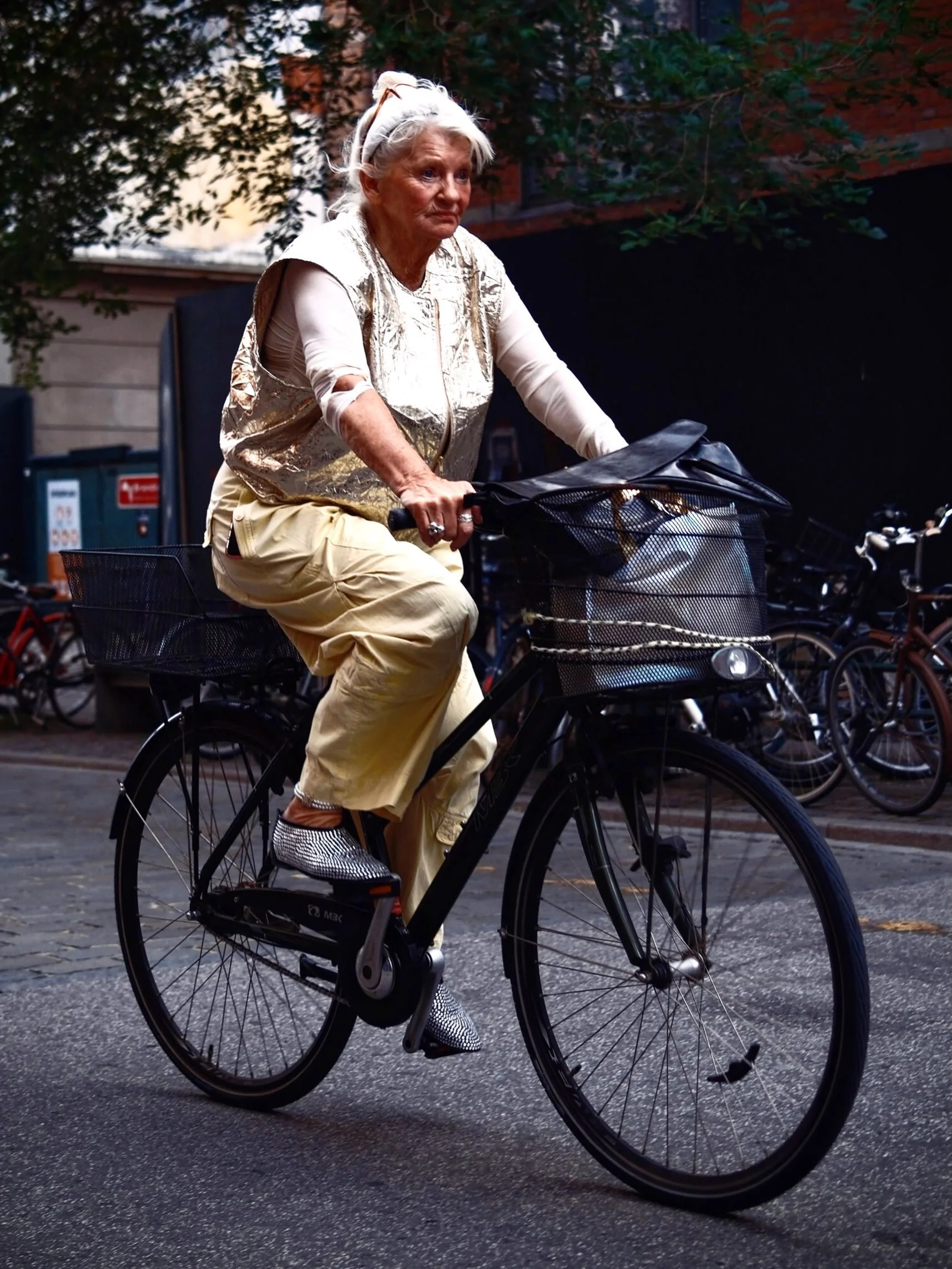 One of the things I love about cities where so much life happens in public is people watching. The fashion, the conversations, the random things being carried around. When we only travel inside cars, or life happens behind closed doors, you just don&