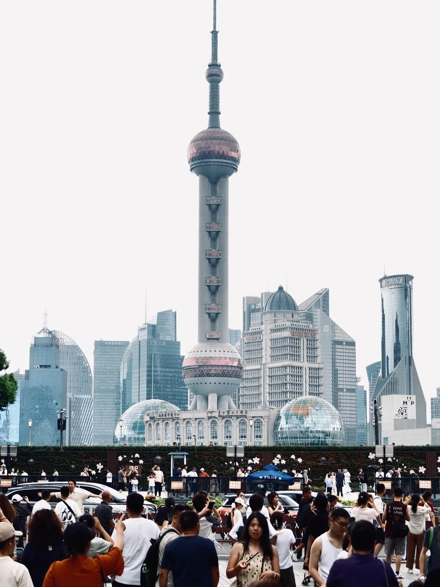 Shanghai for work in August. I really love the layers of this city. Old neighbourhoods beside enormous new developments, strange little oddities that have been preserved, messy laneways and huge modern shopping districts&hellip; and then the sheer sc