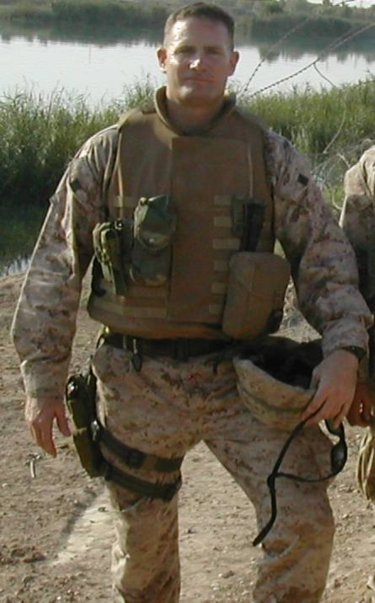 Lt. Col. Kevin M. Shea in Iraq 2014
