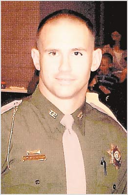 Cpl Shoemaker in his Tulsa PD uniform.