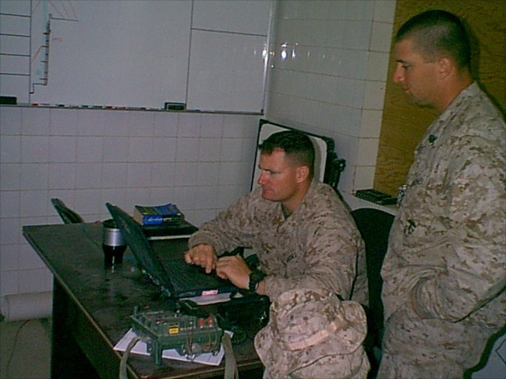 Kevin in Iraq doing the mission.jpg