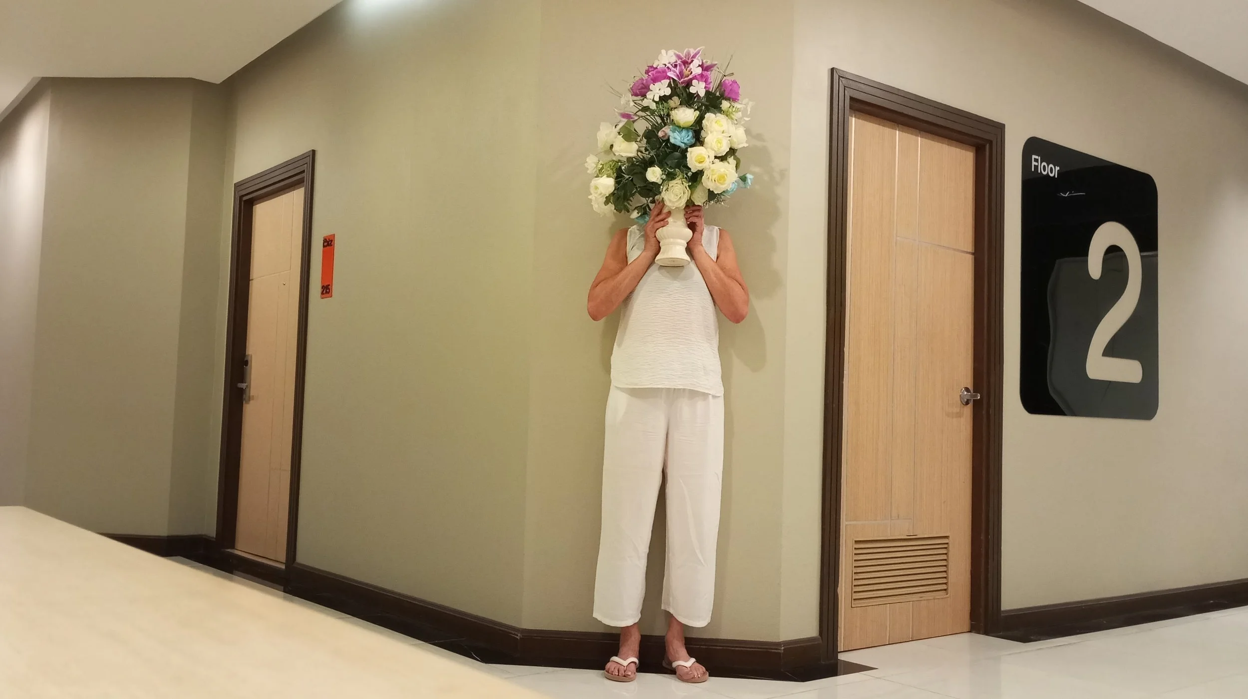 Performance Photography Series of Flower Body