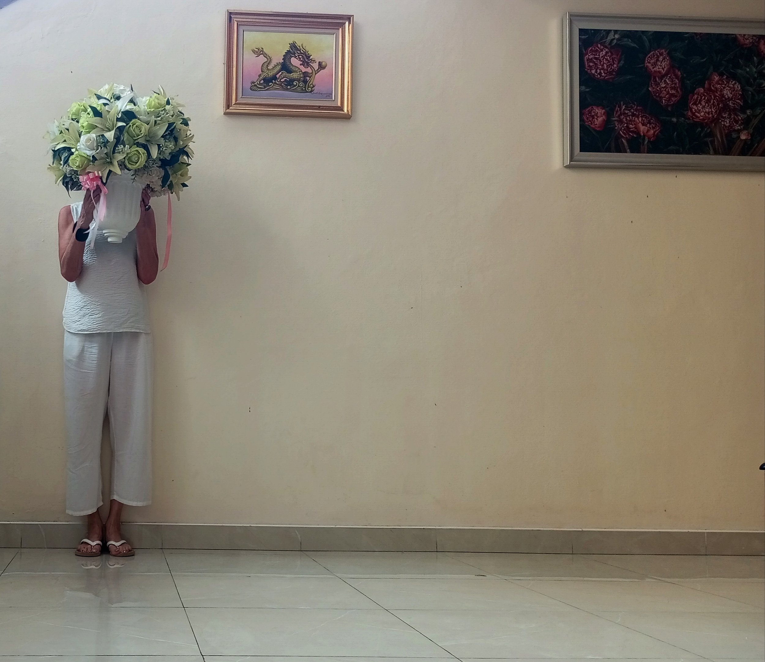 Performance Photography Series of Flower Body