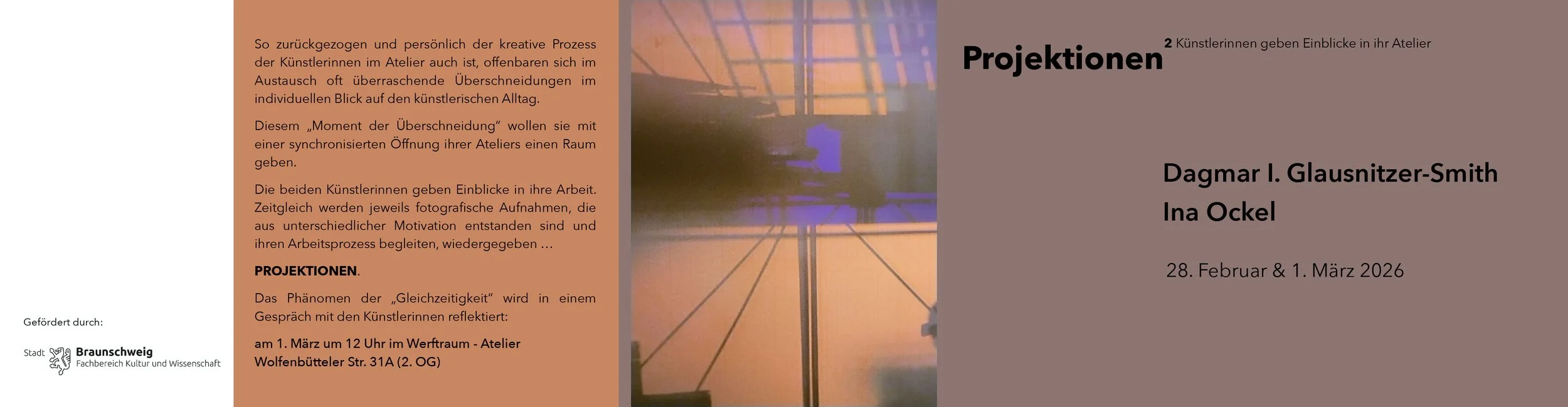 Open Studios 2026, Flyer Design, Ina Ockel