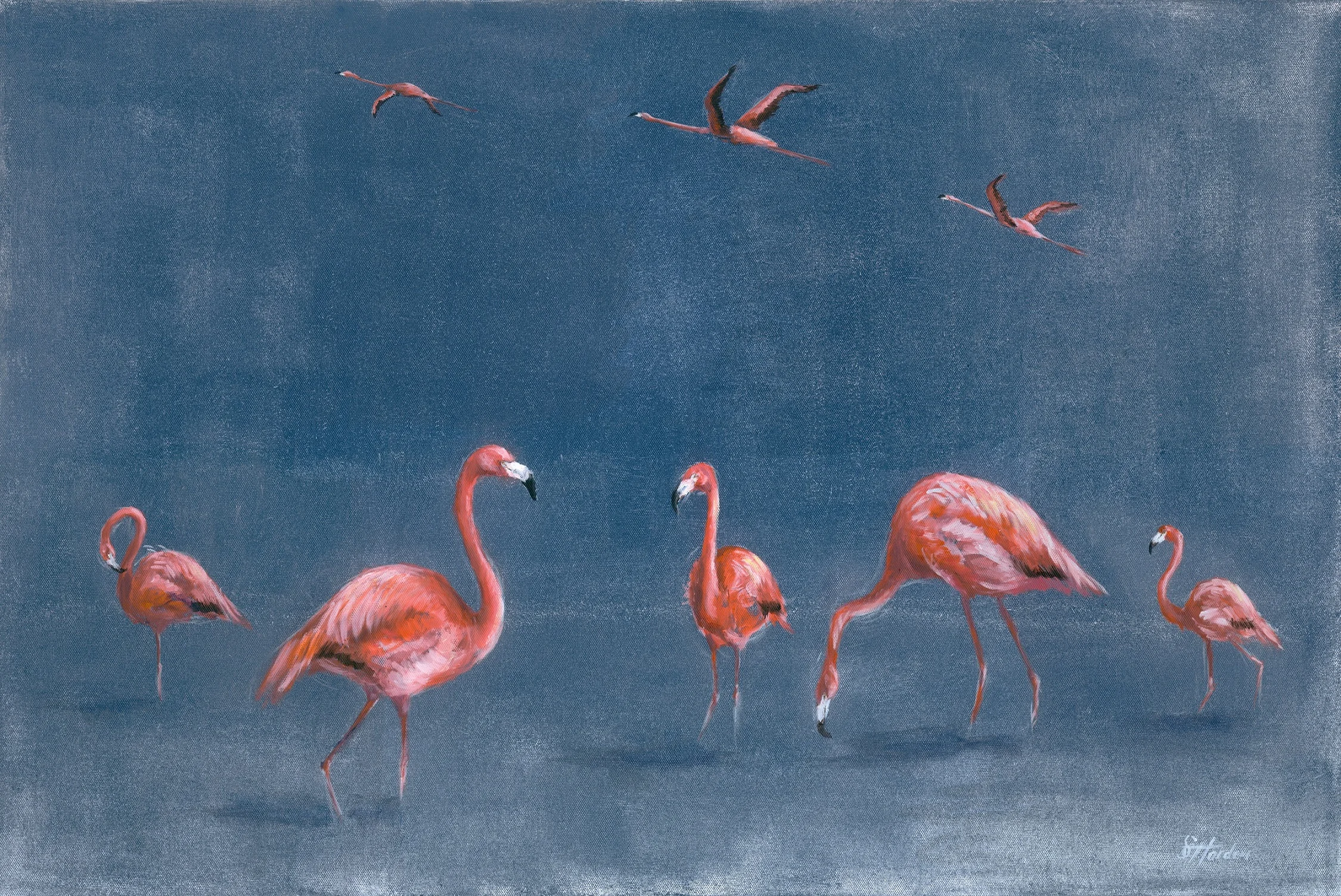 'Paradise'. Oil on canvas 90cmX60cm prints avalible