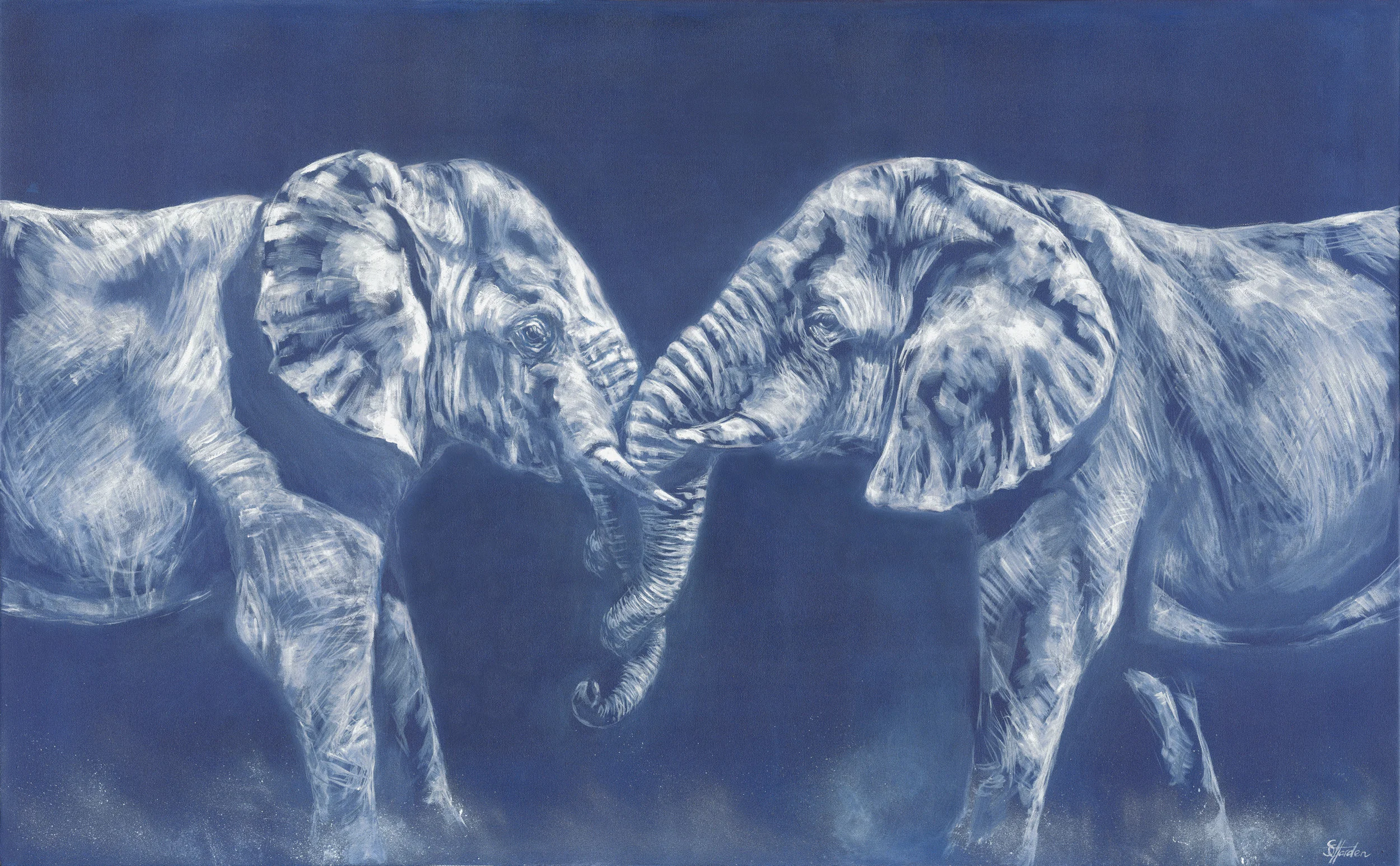 Duel 125X80cm Oil on Canvas.jpg