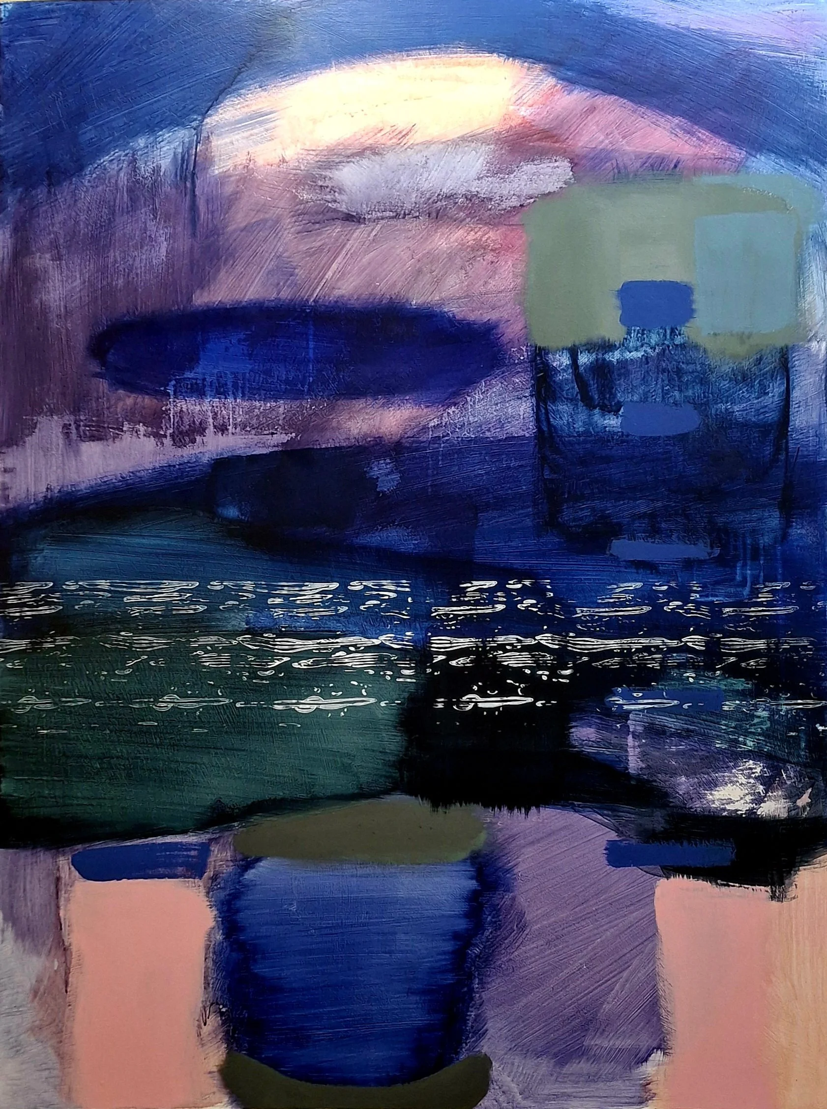 Once Upon a time 48 x 36 Acrylic on Board 2026
