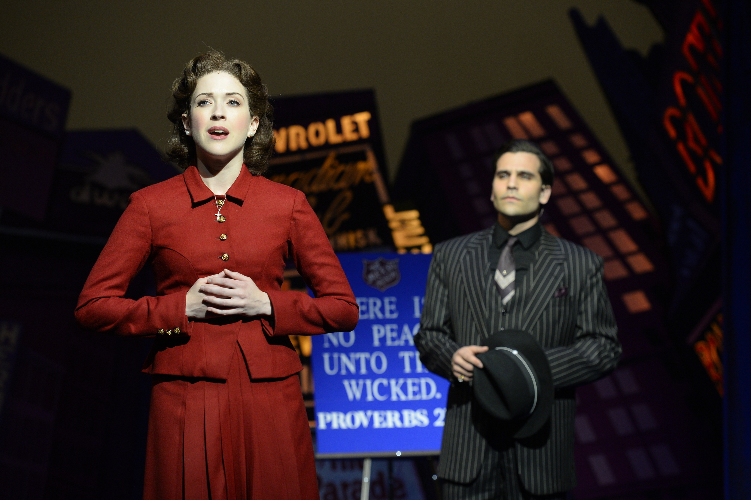 Guys and Dolls, Great Lakes Theater, with Steel Burkhardt