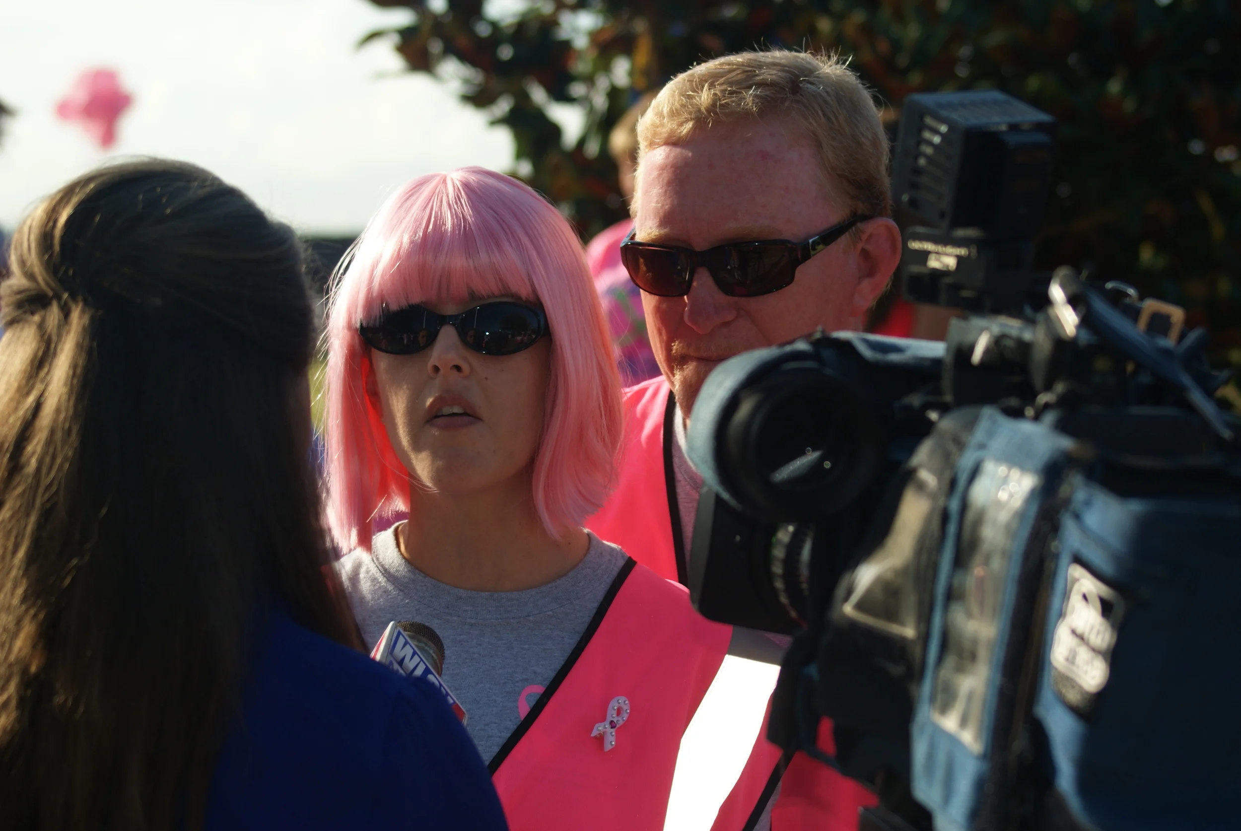 When you're going to be on TV, don't forget your wig.