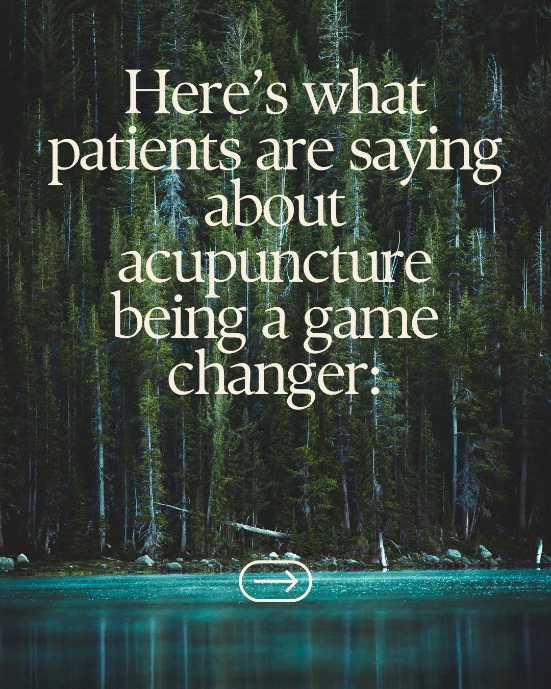 ✨ &ldquo;I didn&rsquo;t realize how much I was pushing through&hellip; until I wasn&rsquo;t anymore.&rdquo;

These are the kinds of things patients tell me after acupuncture.

Not because life suddenly got easier...
but because their nervous system f