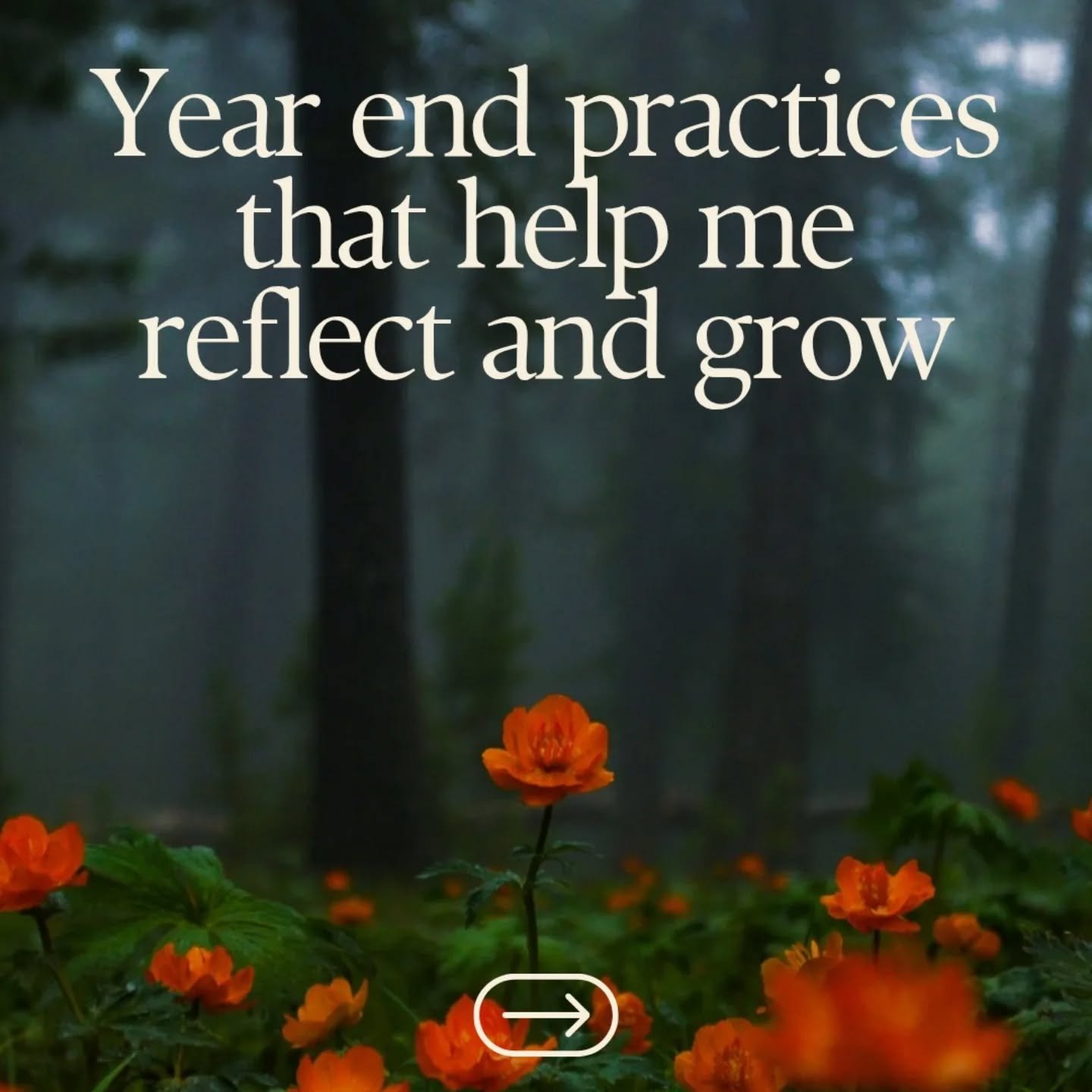 This time of year I have a lot of traditions that help me reflect on the year and plan for the next year. Here are a few of my favourites:

💌 Letter to myself: Every year on December 31st I open a letter that I wrote to myself at the end of the prev