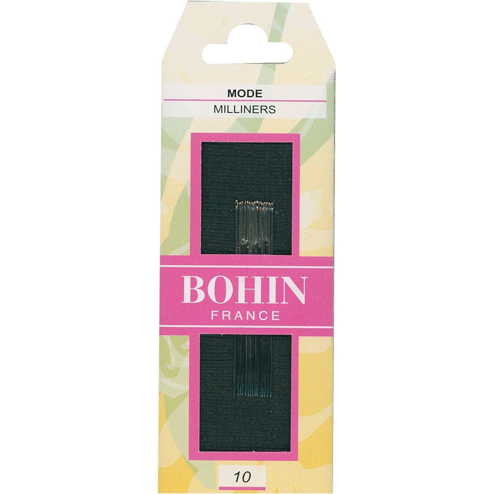 Bohin Straw/Milliners Needles size 10