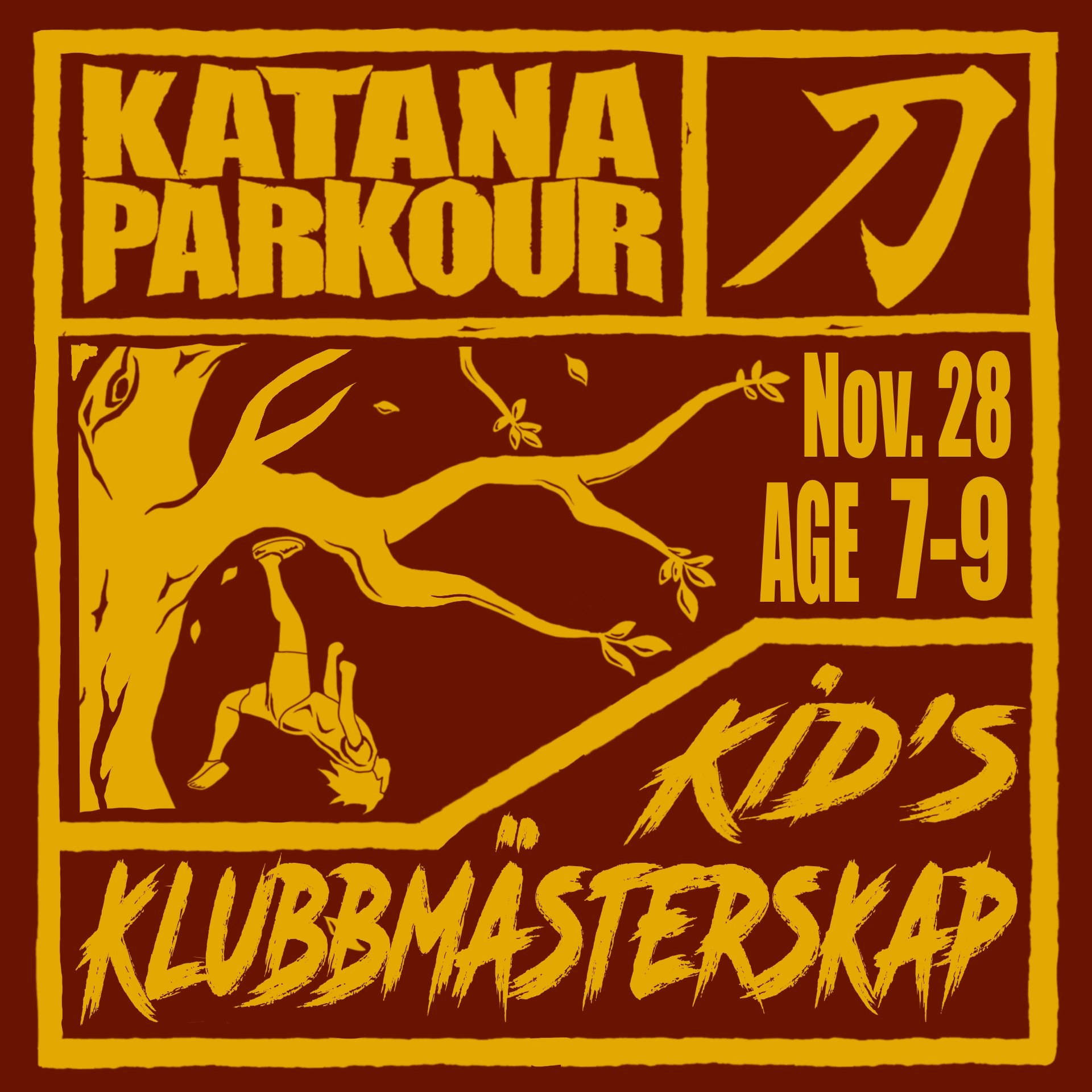 Kid's Klubbmästerskap for 10-12 on November 28th