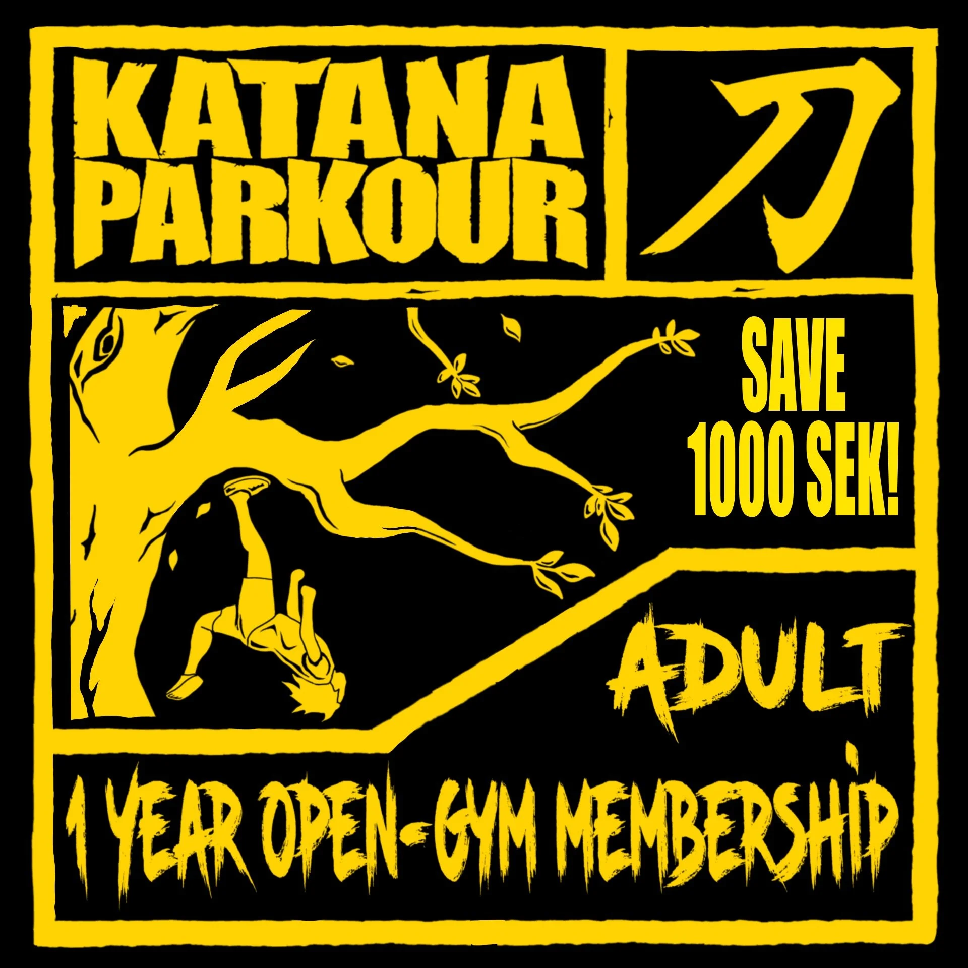 Adult 1 Year Open Gym Membership