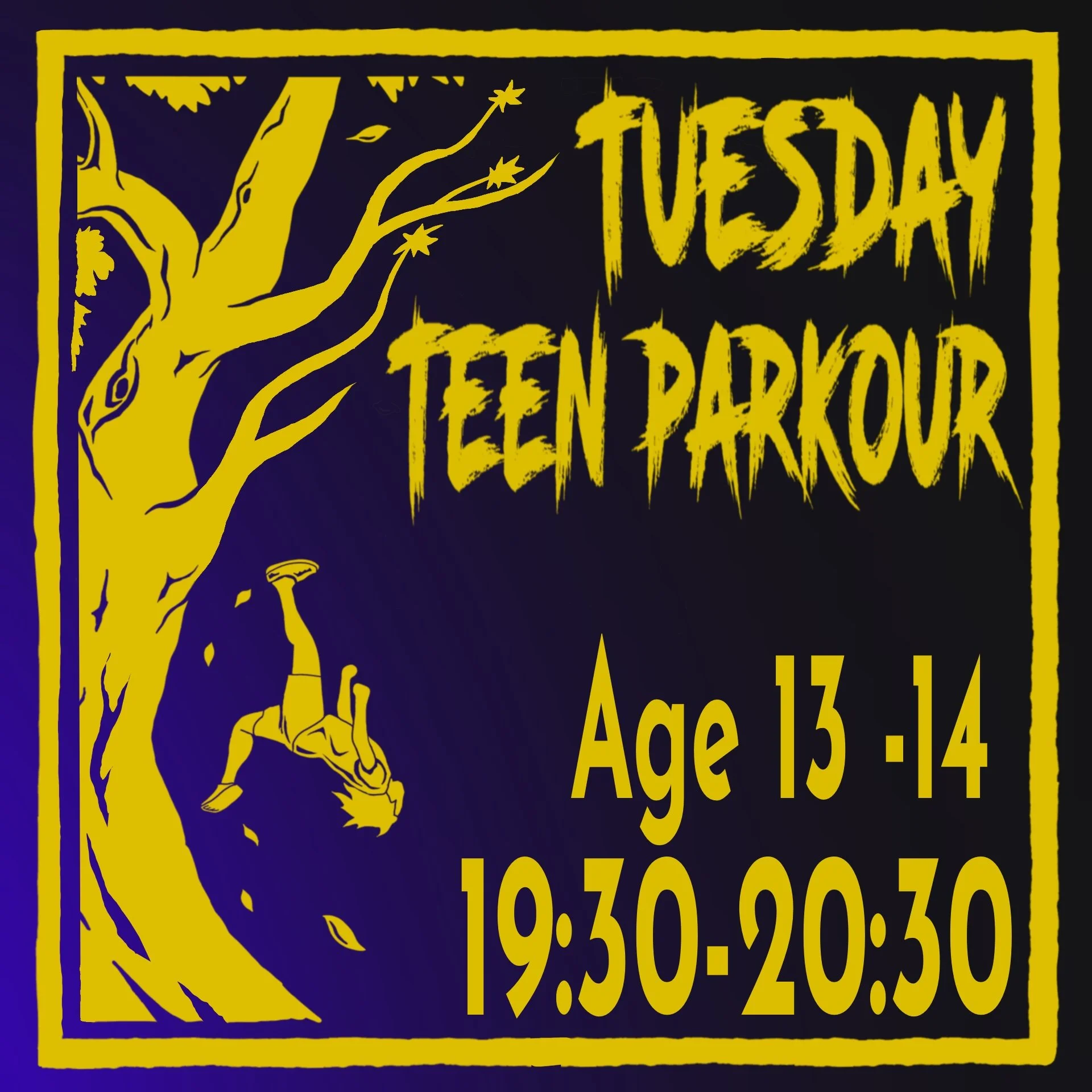 Teen Tuesday 19:30,  August 18 to October 20