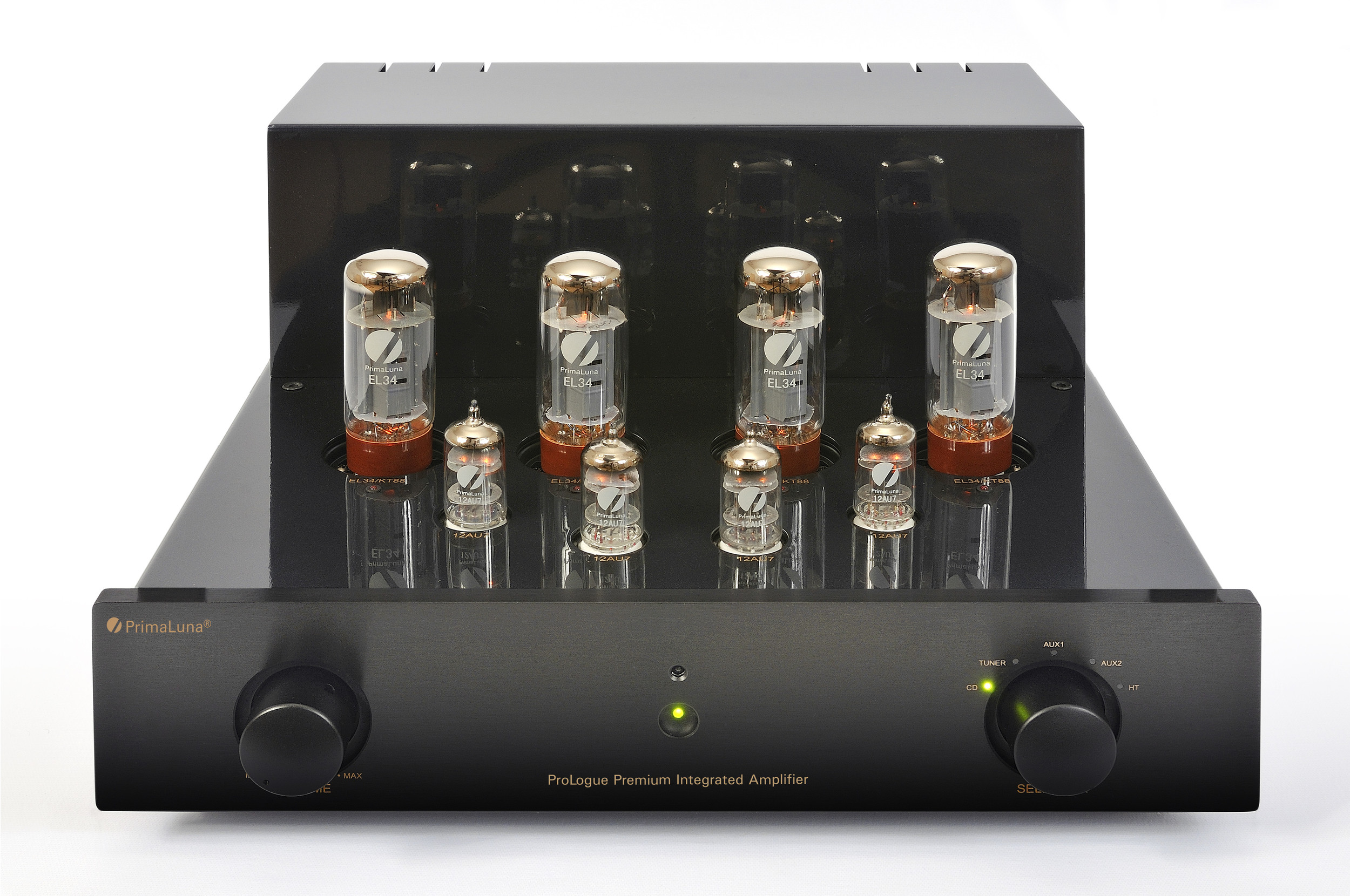 ProLogue Premium Integrated Amplifier - black - front with no cover - HR - JPG.jpg