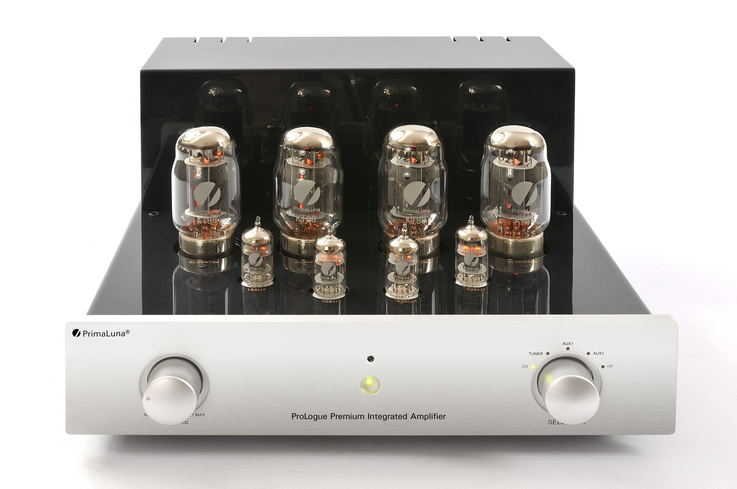 Prologue Premium Integrated Amplifier - silver - front with no cover - HR - JPG.jpg