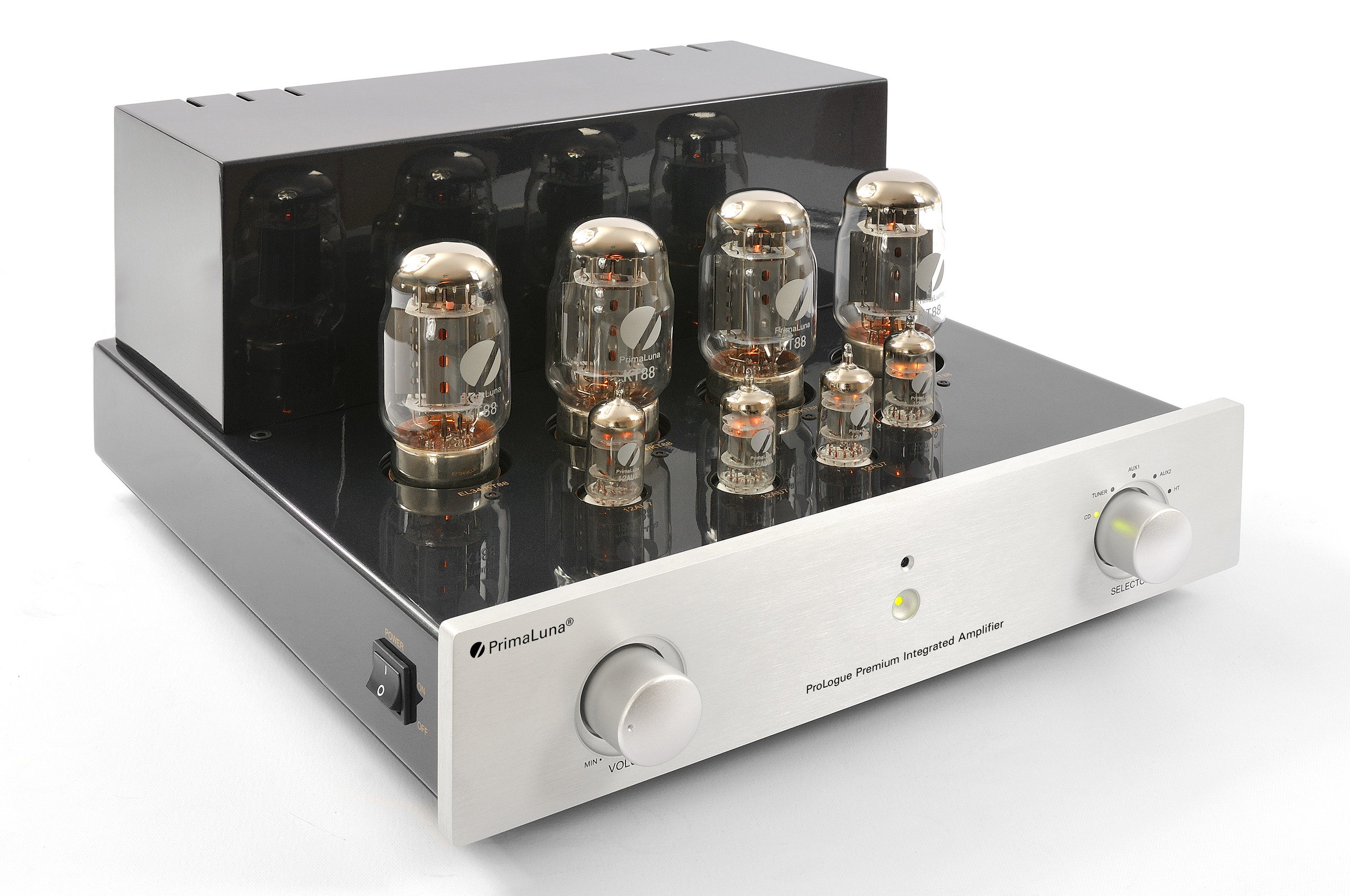 Prologue Premium Integrated Amplifier - silver - front, side with no cover - HR - JPG.jpg