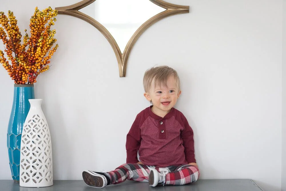 Strider has brought more joy to our family and others around us than we could have ever imagined. He has taught us to love more, be humble, laugh more and enjoy the little things in life. If we have learned all of this in the first seventeen months of his life, we can't wait to see how he will help us grow in the years to come!