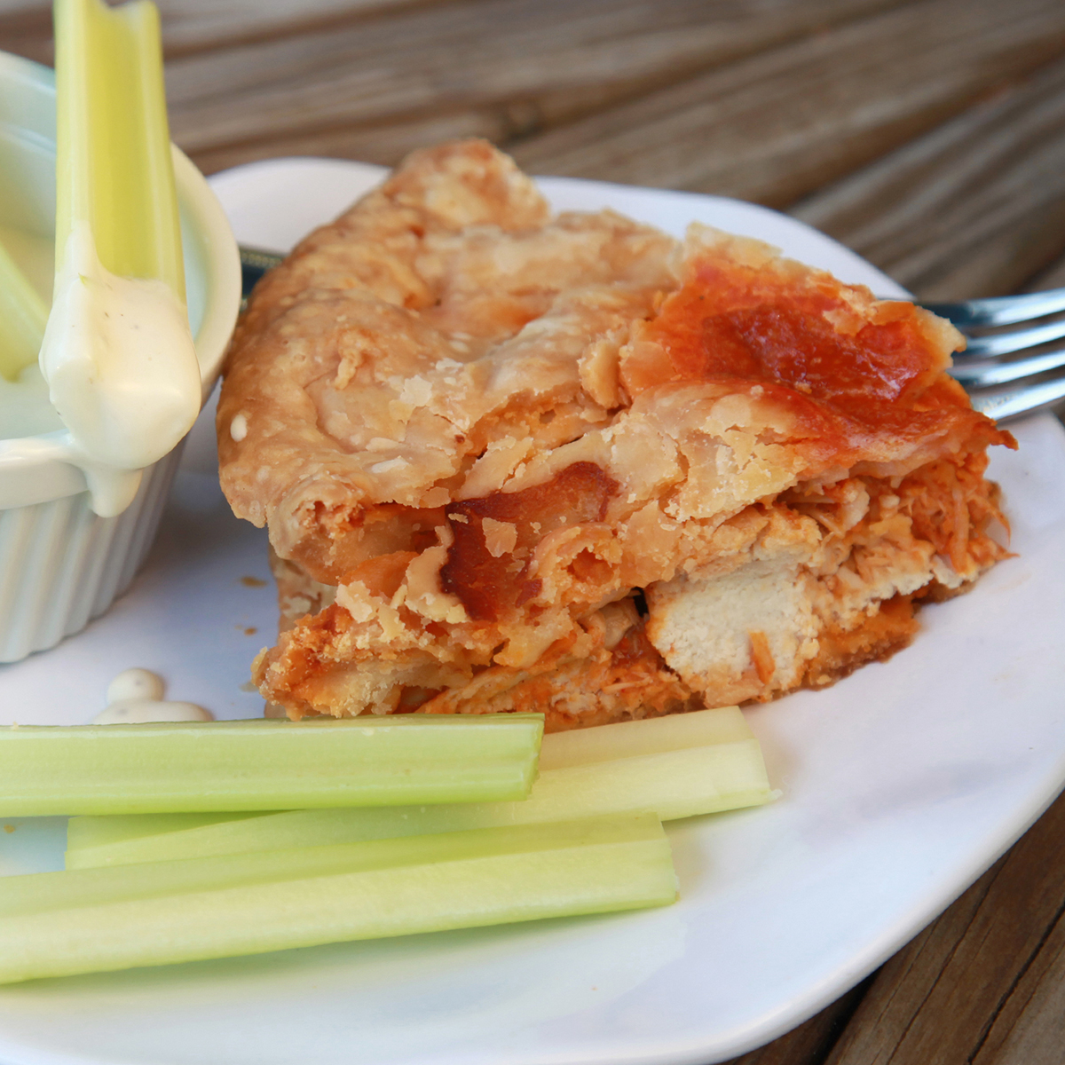 Buffalo Chicken Pie