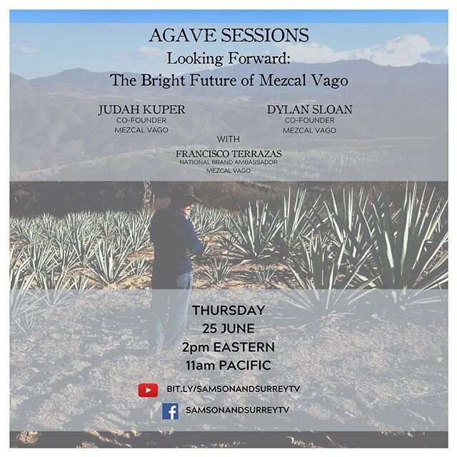 A very special Agave Session:

We would like to invite all of our friends for a very intimate discussion with Co-Founders Judah Kuper and Dylan Sloan, hosted by National Brand Ambassador Francisco Terrazas.

Please join us live as we remember Aquilin