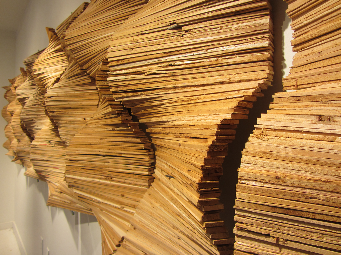 Wood Wall Scultpure