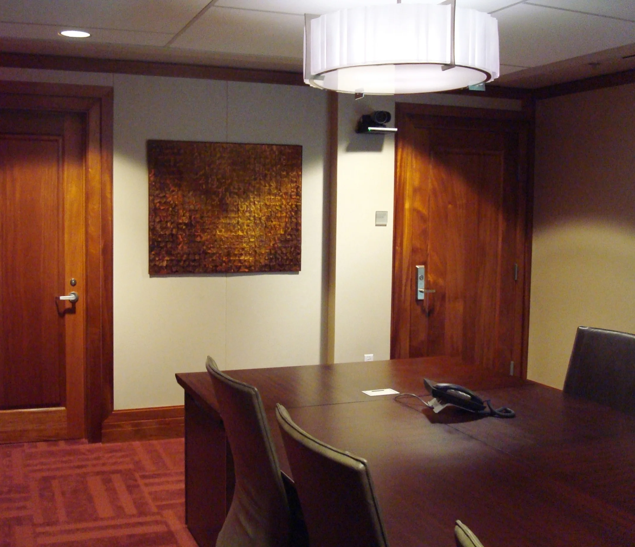 Cut Silk Tapestry in Situ