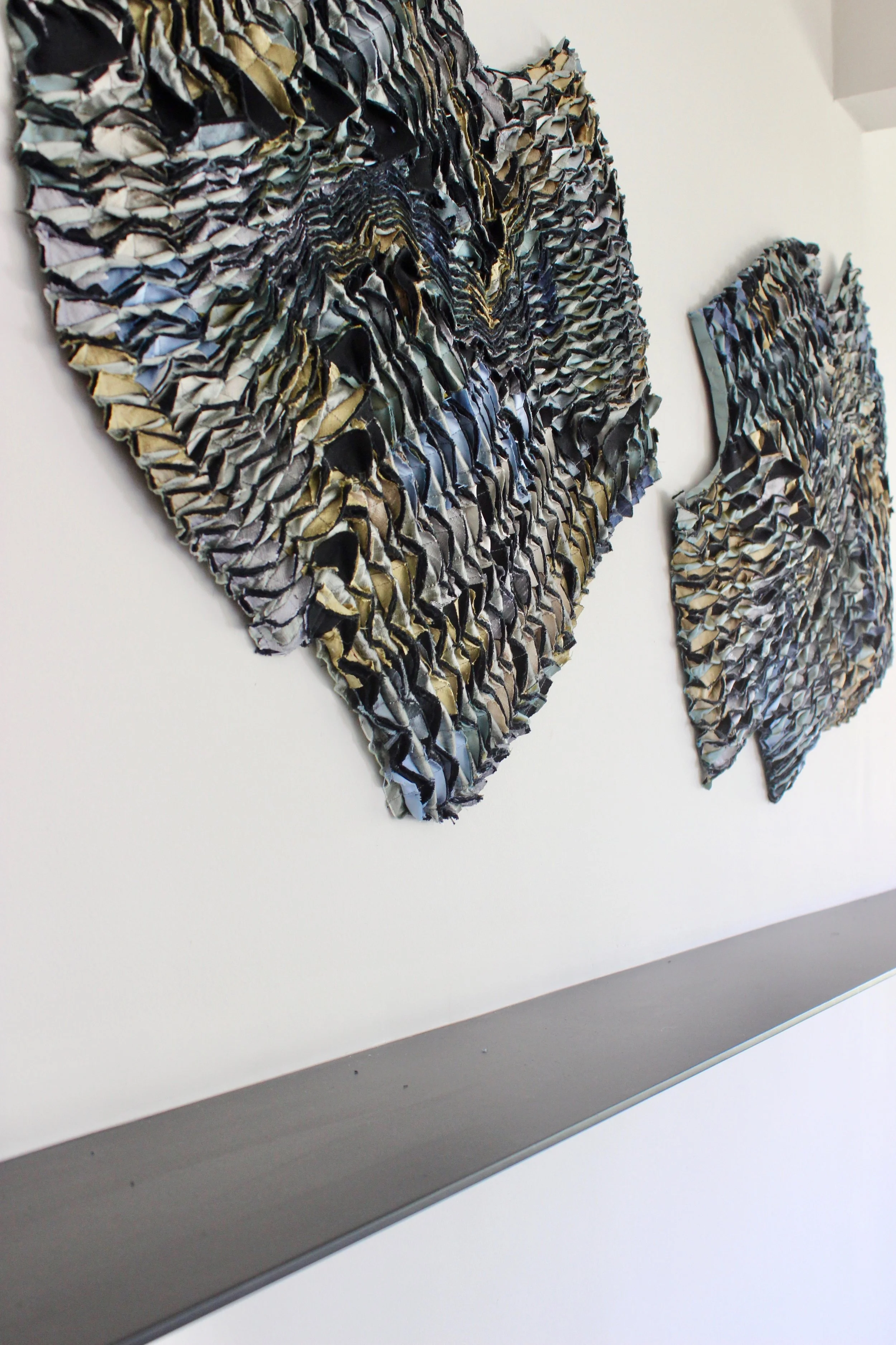 Pewter Wave Mosaic