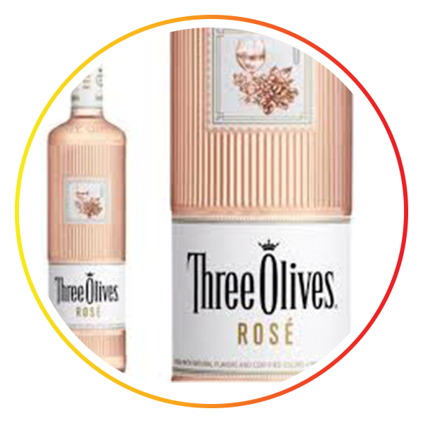 Three Olives Rosé Vodka
