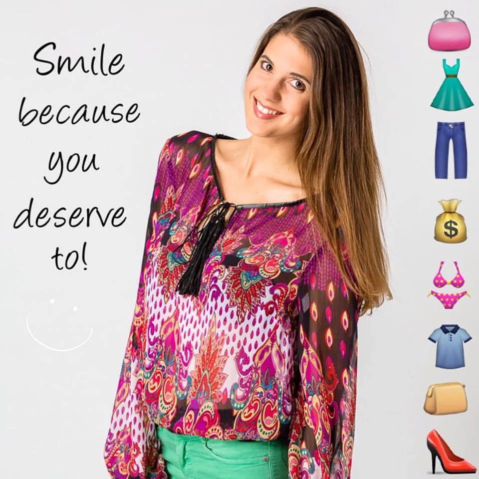 Smile because you just shopped ethically! Smile because you deserve to!