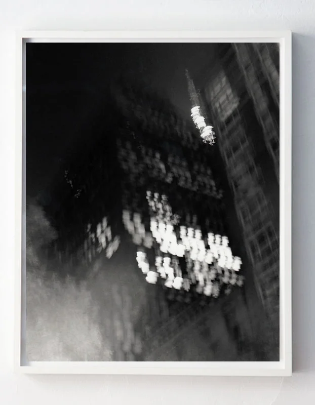 "Corner of 36th Street and Madison Avenue, facing Southwest, 10:16pm," NYC