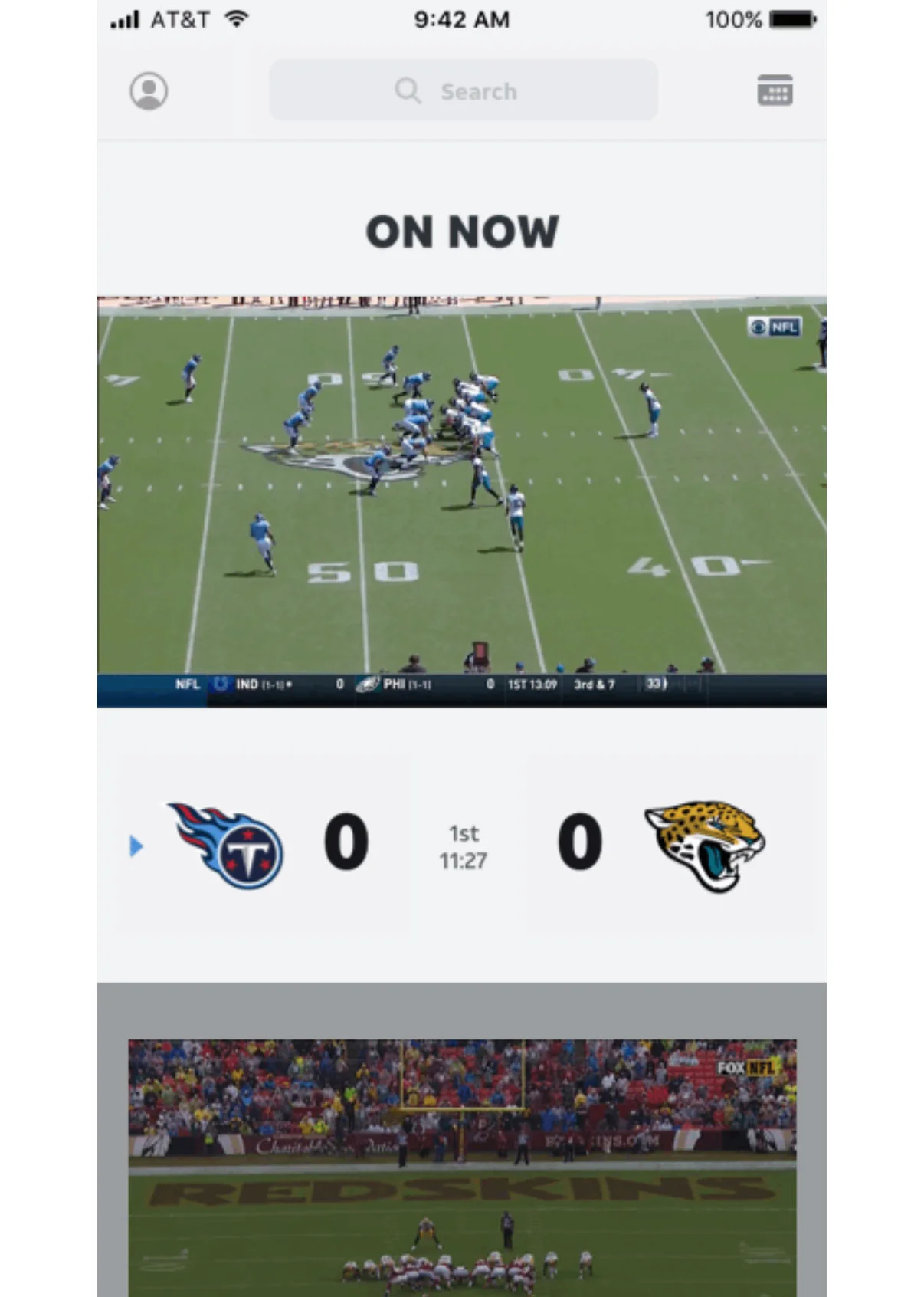 NFL Sunday Ticket Reimagined