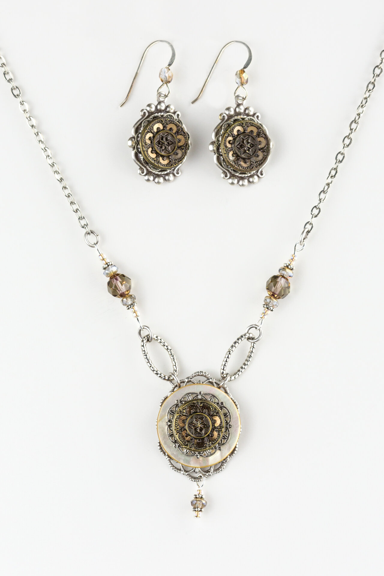 Krista Moss--Vintage Button Jewelry