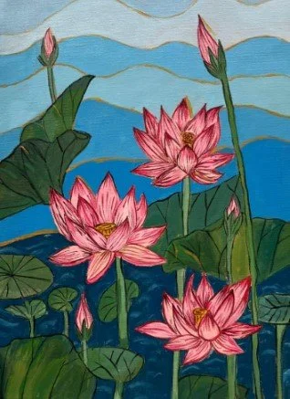 Bhadgaonkar, Aarya -Lotus Painting.jpg