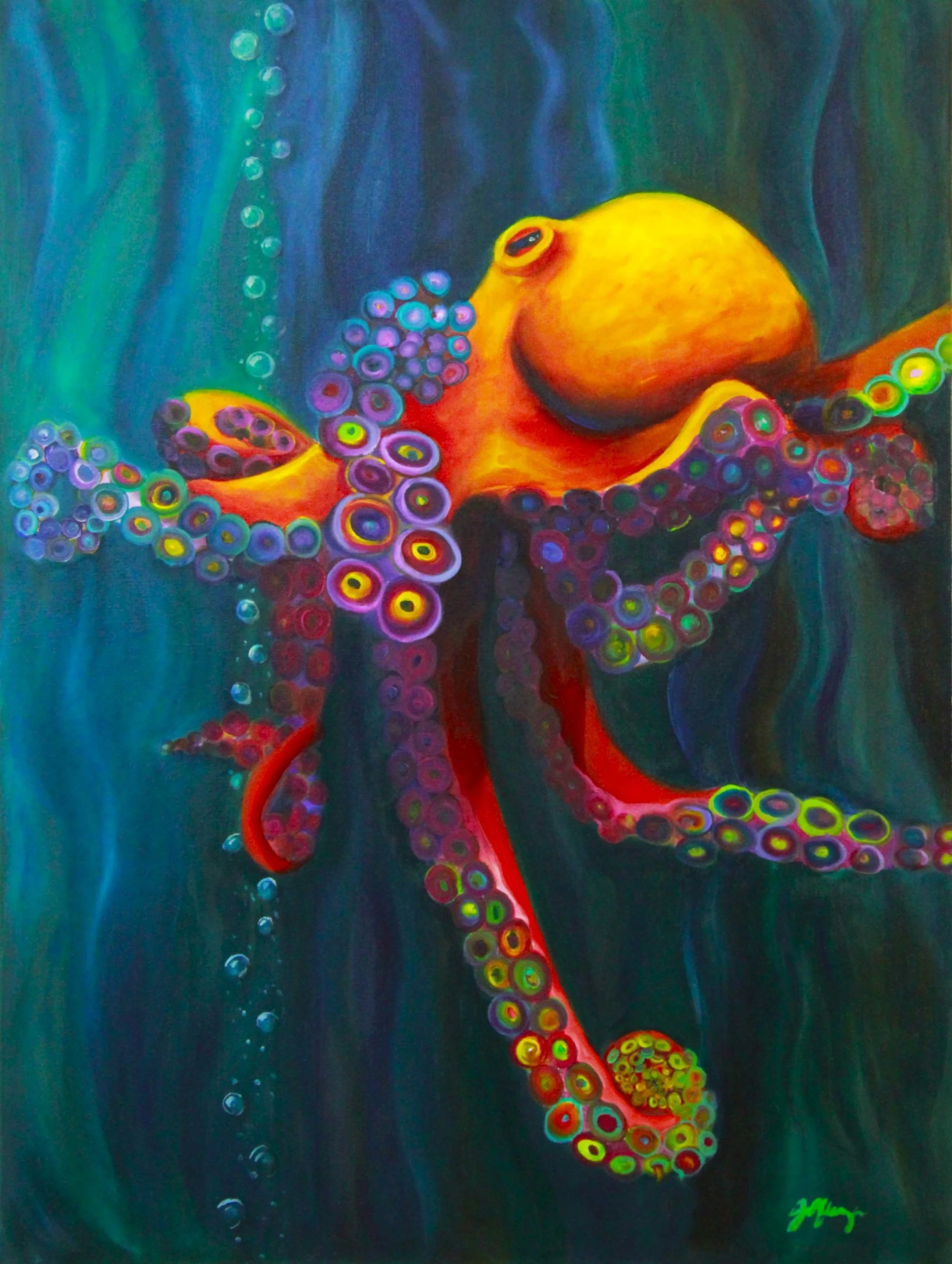 Julie Pflanzer of Art by Julie P - Painting.jpg
