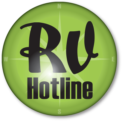 Eight years ago, I created this logo for RV Hotline, Canada's classified RV trader site. 
