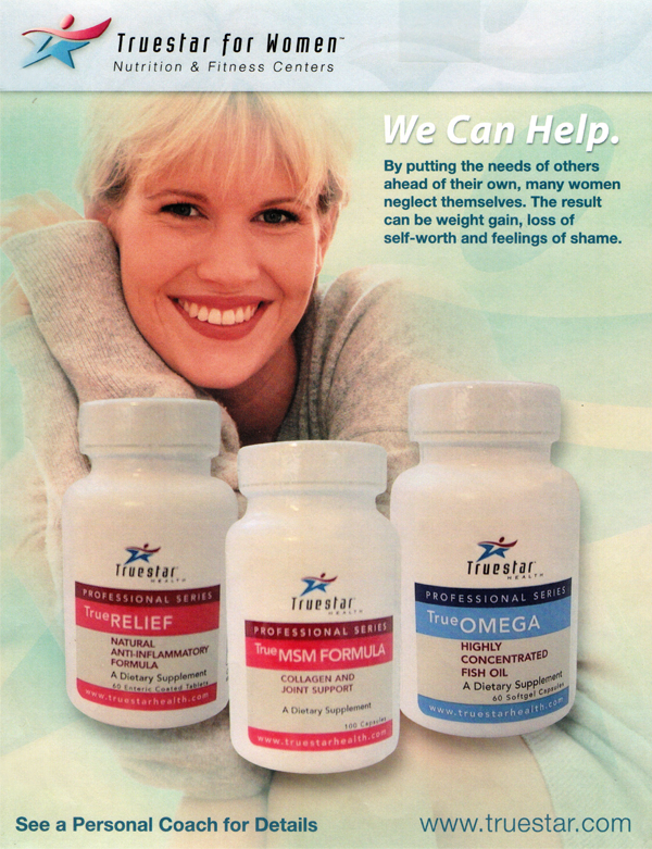 Another early ad campaign I created at Truestar Health. 