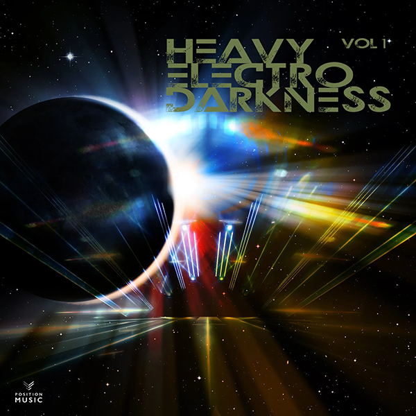 Designed digital album art in 2019 for Heavy Electro Darkness Vol 1 released on Position Music