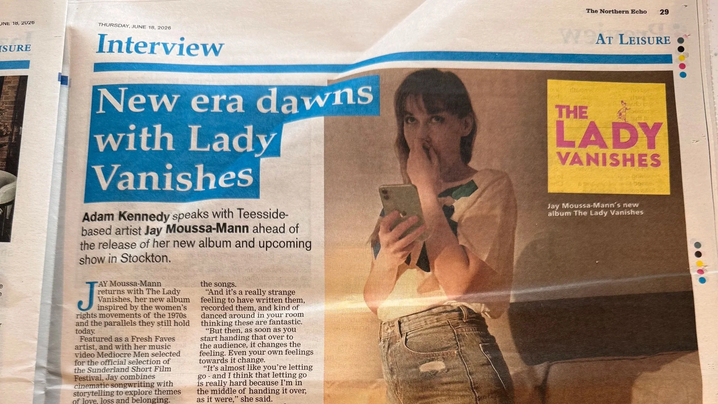 NOrthern echo - interview