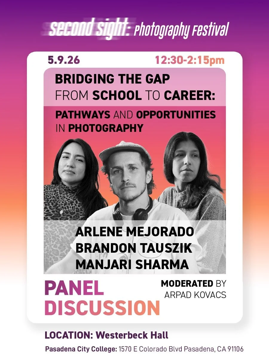 What does a career in photography actually look like? 📸

Join us at Second Sight photo festival for our panel discussion: Bridging the Gap from School to Career &mdash; Pathways and Opportunities in Photography.

Three professional photographers. Re