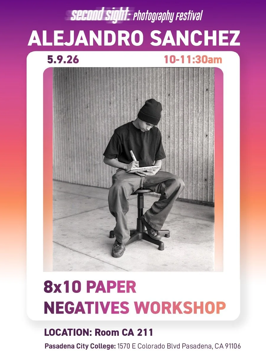 Ever made a photograph without hitting a shutter? 🖤

At Second Sight photo festival, Alejandro Sanchez @bellyflop66 is leading an 8x10 camera paper negative workshop &mdash; a deep dive into large format, analog image-making that strips the process 